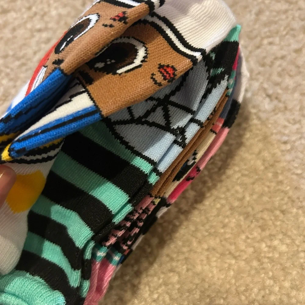LOL Surprise 6pck Socks big Girls shoe sz 3-10